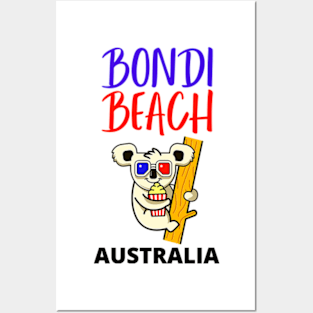 Bondi Beach Australia Posters and Art